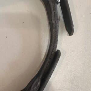 Rolled Leather Curb Strap