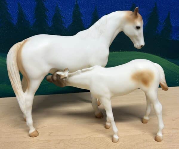 Breyer medicine hat mare and foal