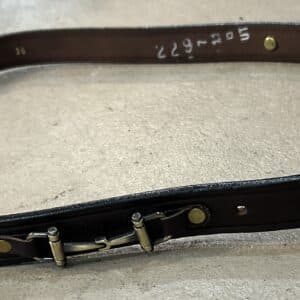 Tory English Bridle Leather Belt, 36