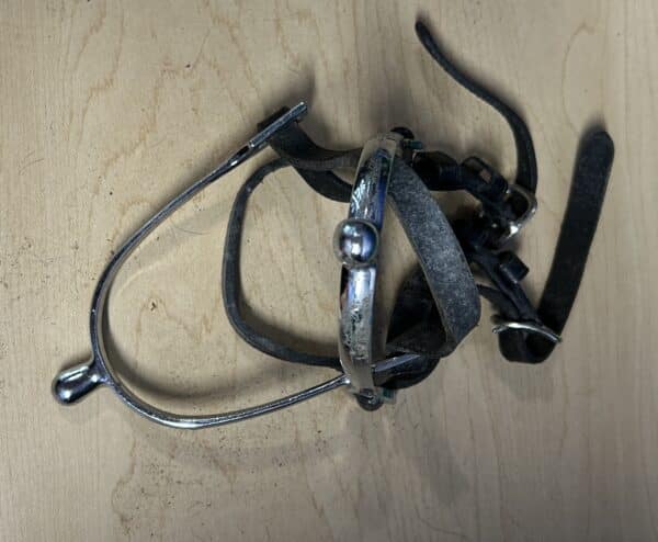 English Spurs, with Leather straps