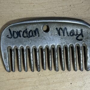 Small Mane and Tail metal Comb