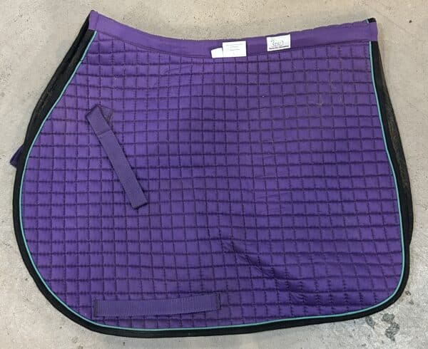 PRI Cotton Quilted All Purpose Saddle Pad with Piping
