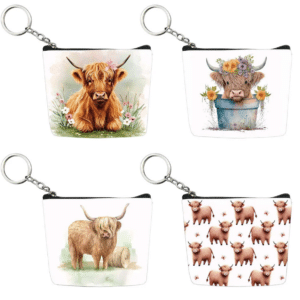 AWST Highland Cow Coin Purse
