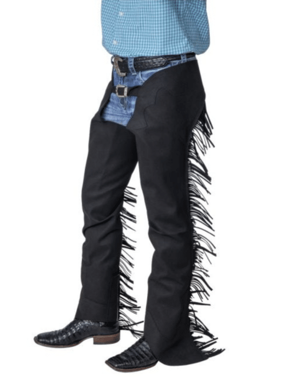 Tough1 Premium Synthetic Suede Equitation Chaps