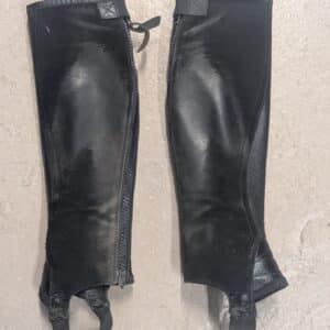 Ariat Concord Black Half Chaps, Size XST