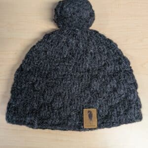 Noble Outfitters Knitted Beanie With Pompom, Size 13