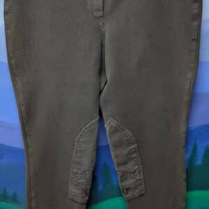 TuffRider Starter Lowrise Pull-on Knee Patch Breeches, Ladies 36