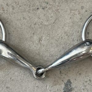 Korsteel Loose Ring Snaffle Bit, 5"