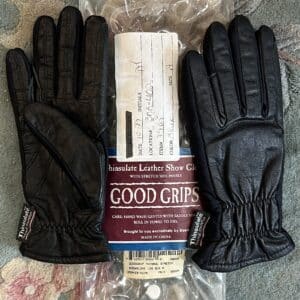 Good Grips Thinsulate Leather Show Gloves, Size A