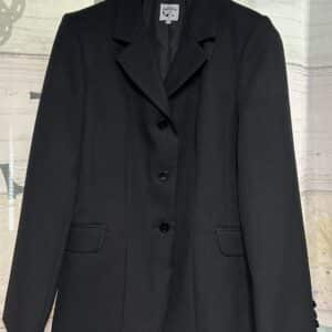 On Course Black Equestrian Show Hunt Coat Jacket Women’s, Size A10