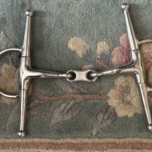 Korsteel Full Cheek French Link Snaffle Bit, 5"
