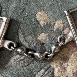 Centaur D Ring Waterford Snaffle Bit, 5.5"
