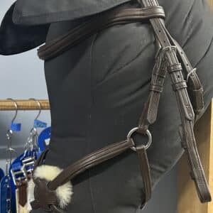 Leather Monocrown Figure 8 Bridle, Pony