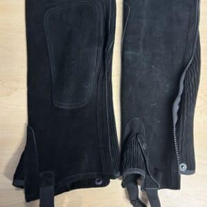 Perri's Leather Suede Half Chaps, 3XL