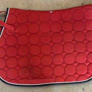 Roma Circle Quilt Dressage Saddle Pad, Full