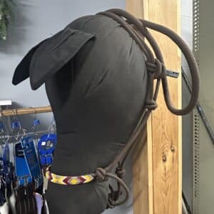 Beaded Rope Halter with Leadrope