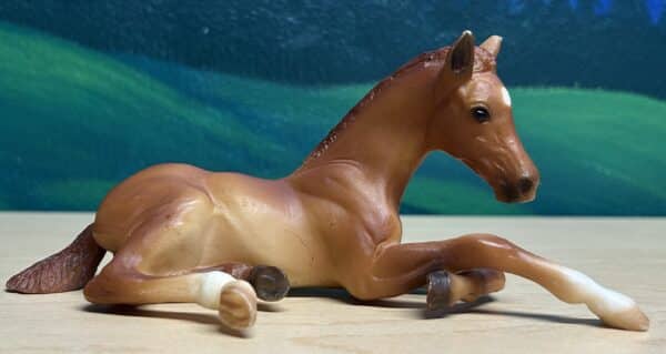 Breyer Ashley Lying Foal, #489