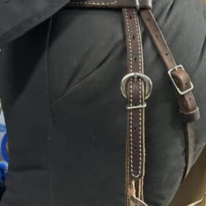 Weaver Latigo Leather Browband Headstall, Pony