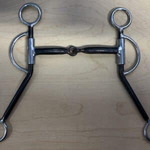 Argentine Snaffle Sweet Iron Bit, 5"