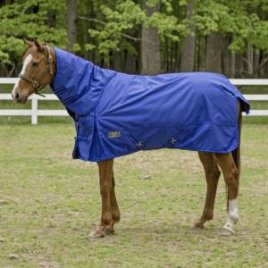 TuffRider 1680 D Super Comfy Winter Ripstop Turnout Blanket Heavy Weight 350 GSM Detachable Neck