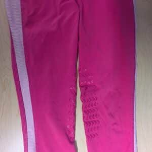 Tuffrider Childs Pink Riding Tights, Medium