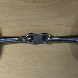 Coronet Dr. Bristol Round Ring Eggbutt Snaffle Bit, 5"