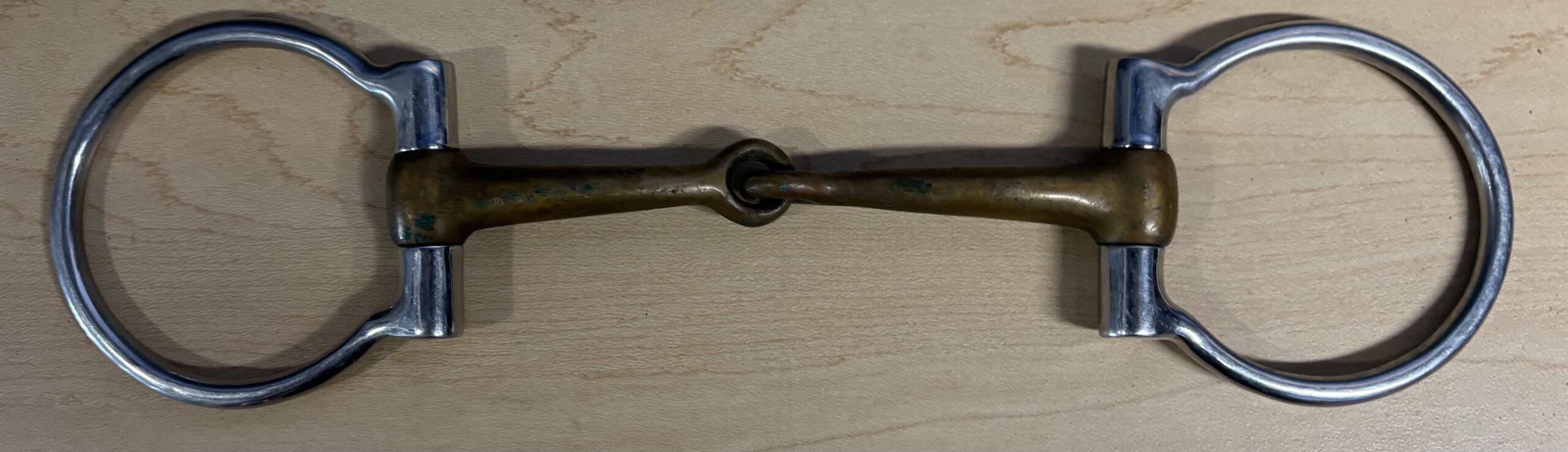 Western Copper Mouth Snaffle D-Ring Bit, 5&Quot; 1 Western Copper Mouth Snaffle D-Ring Bit, 5"