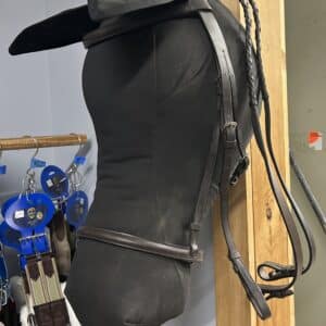 Crown Snaffle Bridle With 9ft Reins, Full