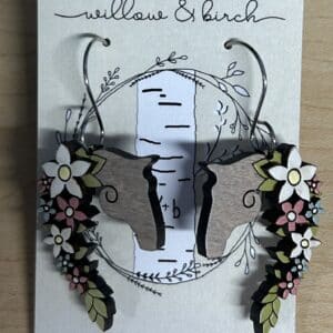 Willow and Birch Horse with Flower Mane