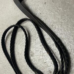 Braided Leather Reins, 56"