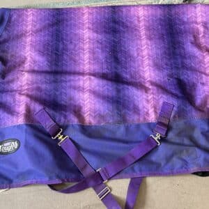 Tough1 1200D Chevron Print Turnout Sheet, 78"