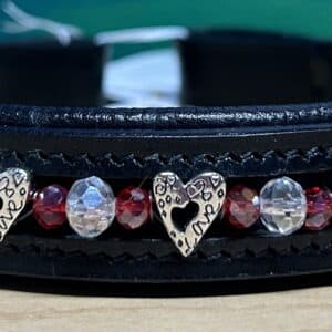 Wild Horse Browbands Trio of Hearts, 17"