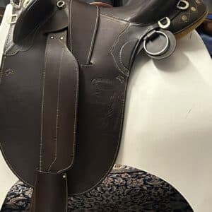 Stockman Bush Rider Australian Saddle, 14.5", Wide