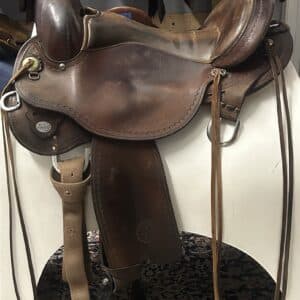 Circle Y Flex 2 Trail Saddle, 16" FQHB