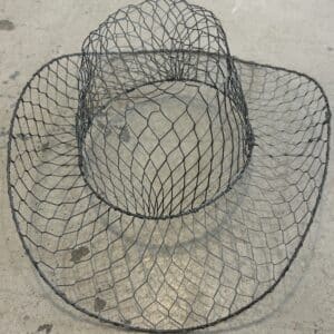Decorative Chicken Wire Cowboy Hat
