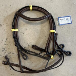Toklat Raised & padded Bridle With Reins, Cob, 58"