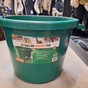 Farm Innovators Heated Water Tub, 16 Gallon, Green