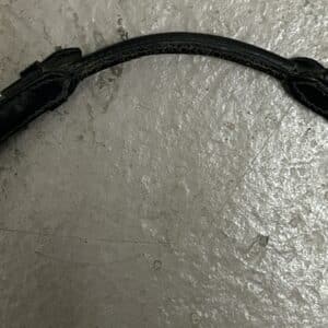 Rolled Leather Grab Strap