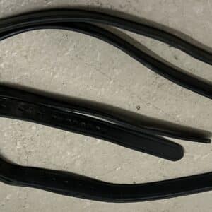 Curved Buckle English Stirrup Leathers, 62"