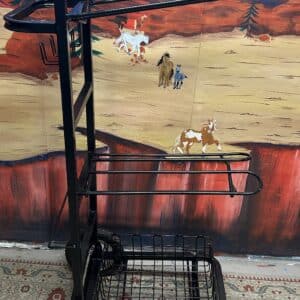 Rolling Saddle Rack Dolly