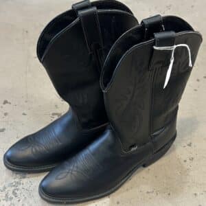 Justin Buck Western Riding Boot, Size 10D