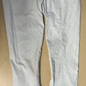 Romph White Silicone Knee Patch Breeches, 26L