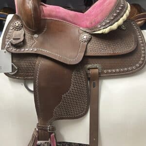 'Lil Cowgirl Western Saddle, 12", SQHB