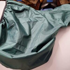 English Saddle Cover, Green-One Size