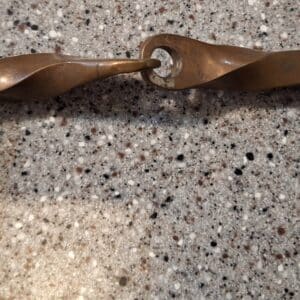 Loose Ring Double-Jointed Twisted Snaffle Bit, 5.5"