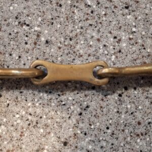 Double-Jointed Eggbutt Snaffle Bit, 6"