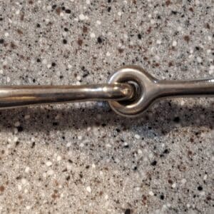 Stubben Loose Ring Snaffle Single Jointed Bit, 5"