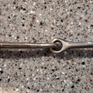 Single Jointed Snaffle Bit, 6.5"
