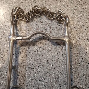 English Weymouth Curb Bit, 4.5"