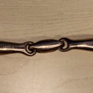Korsteel Copper Loose Ring Snaffle Bit With Lozenge, 5.5"